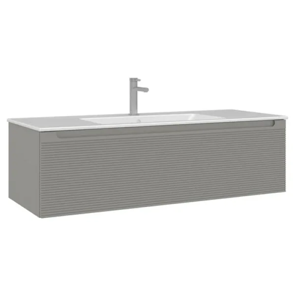 Orka Olbia 120 Cm Mat Kaşmir Banyo Dolabı Alt Modül Lavabo