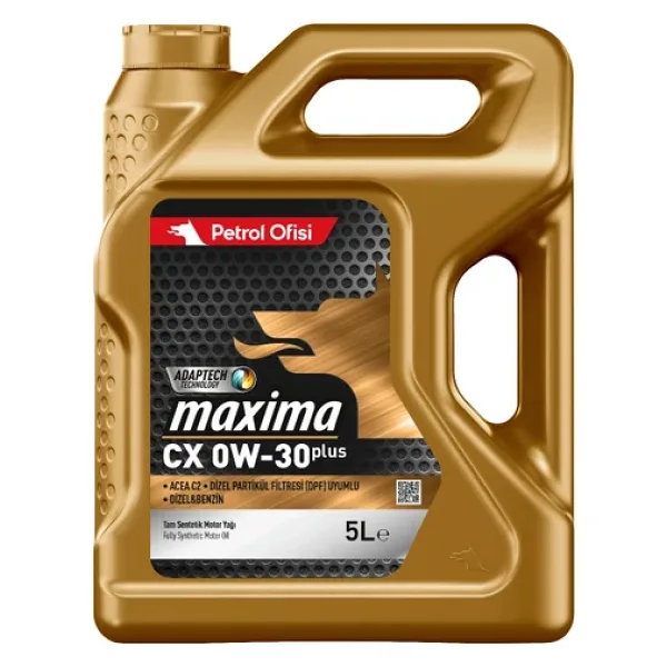 Petrol Ofisi Maxima CX 0W-30 Plus 5 lt Motor Yağı - 2023