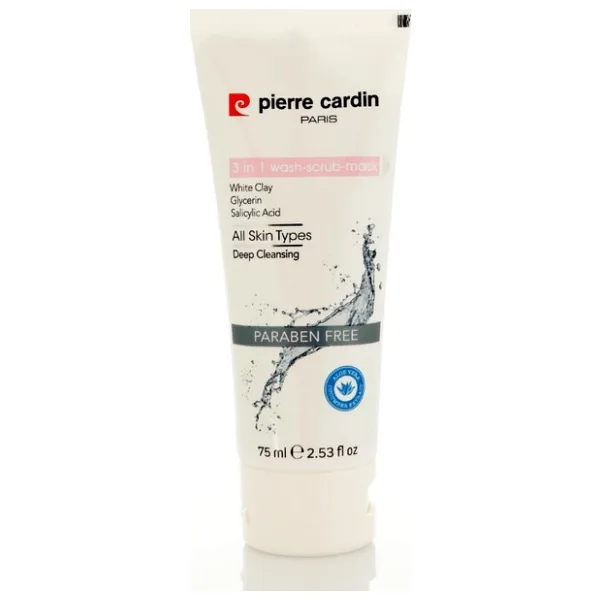 Pierre Cardin 3'ü 1 Arada Yüz Temizleme Peeling Maskesi- 75 ml - In 1 3 In 1 Face Mask
