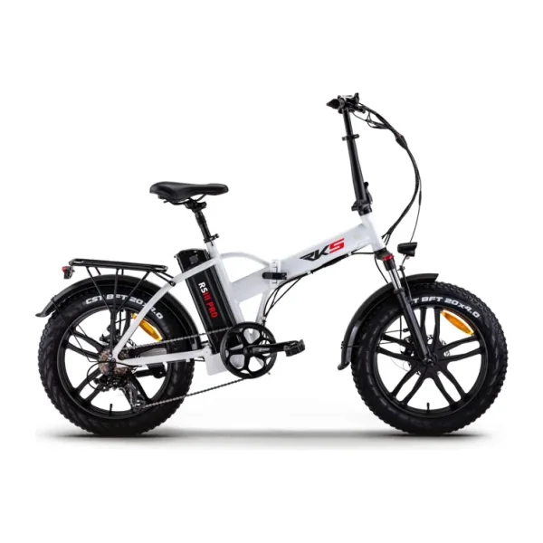 RKS RS3 Pro 250 W Beyaz Katlanabilir Elektrikli Bisiklet