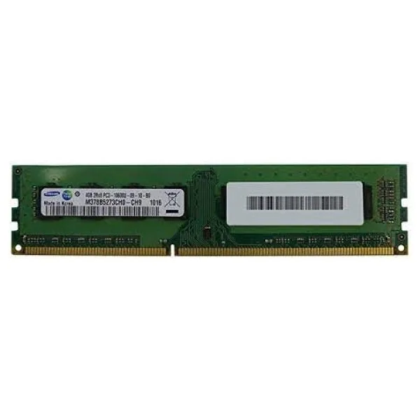 Samsung M378b5273ch0-Ch9 4 Gb Ddr3 1333 Mhz Pc3-10600 Cl9 Ram Masaüstü Ram Bellek