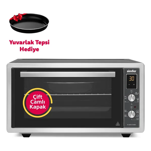 Simfer 4559 Dijital 45 lt Inox Midi Fırın