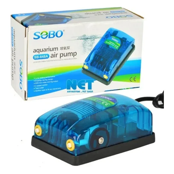 Sobo Sb-648a Çift Çıkışlı Hava Motoru