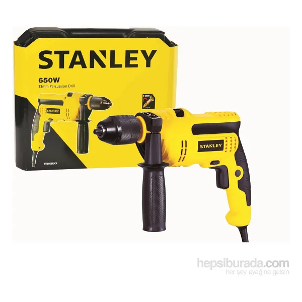 Stanley STDH6513CK 650 W Darbeli Matkap