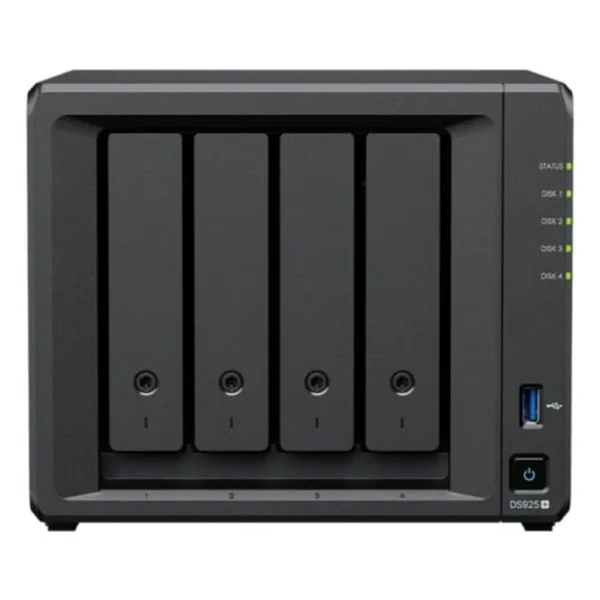 SYNOLOGY DS925PLUS 4GB 4 BAY 2xGLAN NAS DEPOLAMA ÜNİTESİ