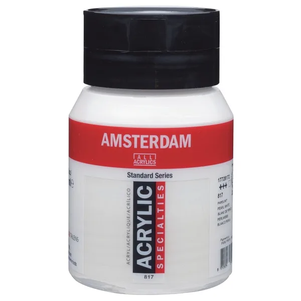 Talens Amsterdam 500 ml 817 Pearl White Akrilik Boya