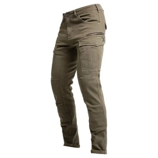 Tech90 Defender Olive Motosiklet Pantolonu