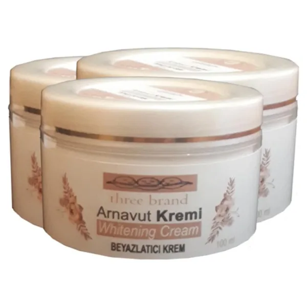 Three Boniethree Srcx -- Three Brand Whitening Cream Arnavut Kremi Aklık Cream 100ml Beyazlatıcı