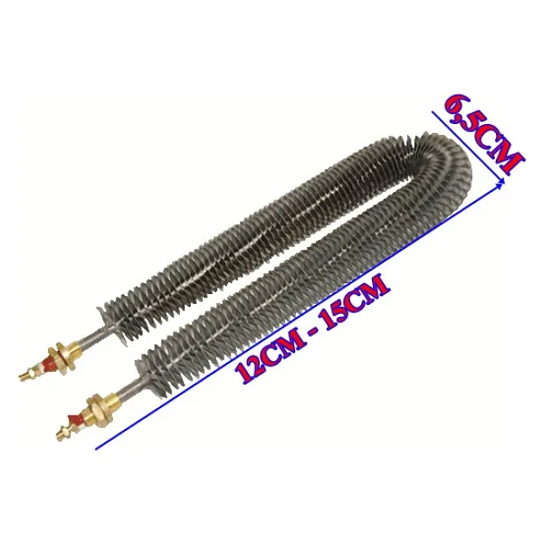 U Tipi Rekorlu Serpantinli Rezistans - Kuluçka Ve Fan - Kulucka 15 CM