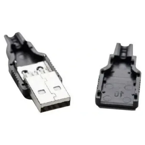 USB A Tipi Kılıflı Soket - Erkek