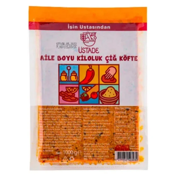 Üstade Aile Boyu Çiğ Köfte 1 kg