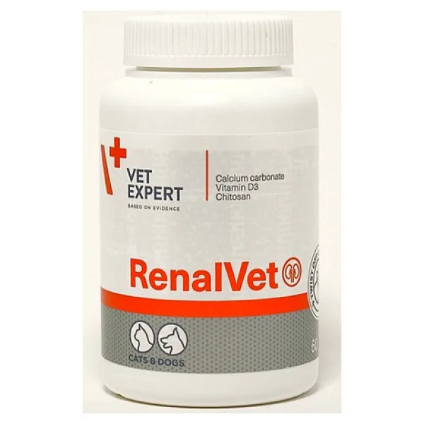 Vet Expert Renalvet 60 Adet Twist Off Kapsül Kedi ve Köpekler İçin Böbrek Sağlığı Desteği