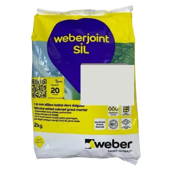 Weber Joint Sil 437 Açık Gri Derz Dolgu 2 kg