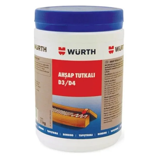 Würth Ahşap Tutkalı D3/D4 1 Kg