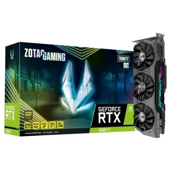 Zotac RTX 3080 TI Trinity OC ZT-A30810J-10P 384 Bit GDDR6X 12 GB Ekran Kartı