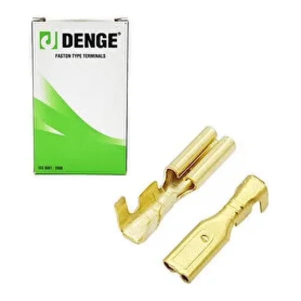 2.8mm Kablo Ucu Dişi Terminal Sarı Kablo Pabuç ( Paket İçeriği 1000 Adettir)