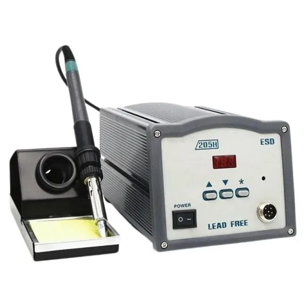 205H 150W Isı Ayarlı Havya Lehimleme İstasyonu