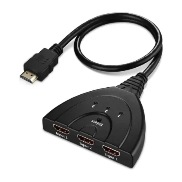 Alfais 4586 3 Port HDMI Çoklayıcı Switch