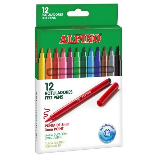 Alpino AR-1002 12'li Keçeli Kalem Seti