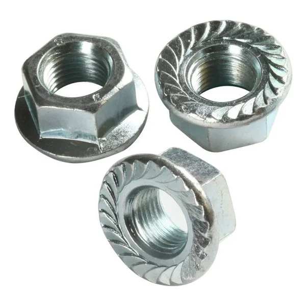 Altıköşe Flanşlı Somun M10 - 10 Adet