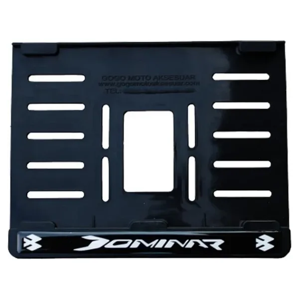 Bajaj Dominar Uyumlu 3 Plastik (15X24 CM) Kırılmaz Plakalık