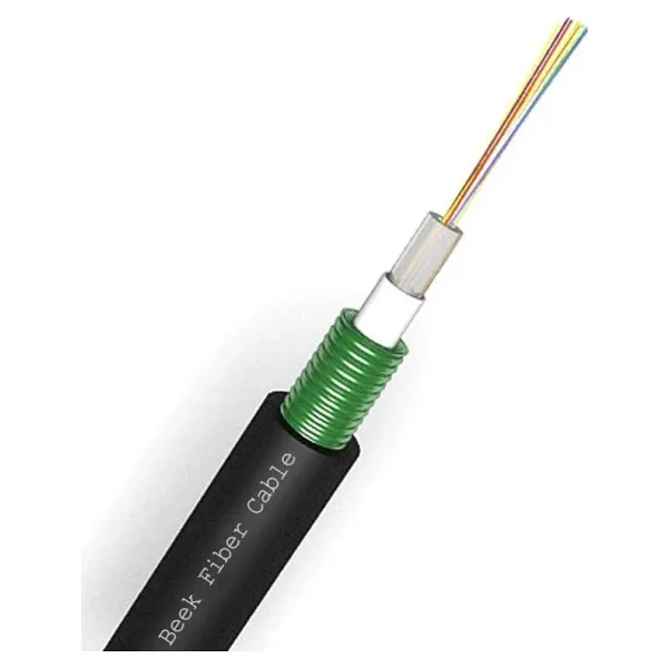 Beek Dış Mekan Fiber Optik Kablosu, 12 Core, Os2, 9/125µ Singlemode, Unitube, Zırhlı/shielded