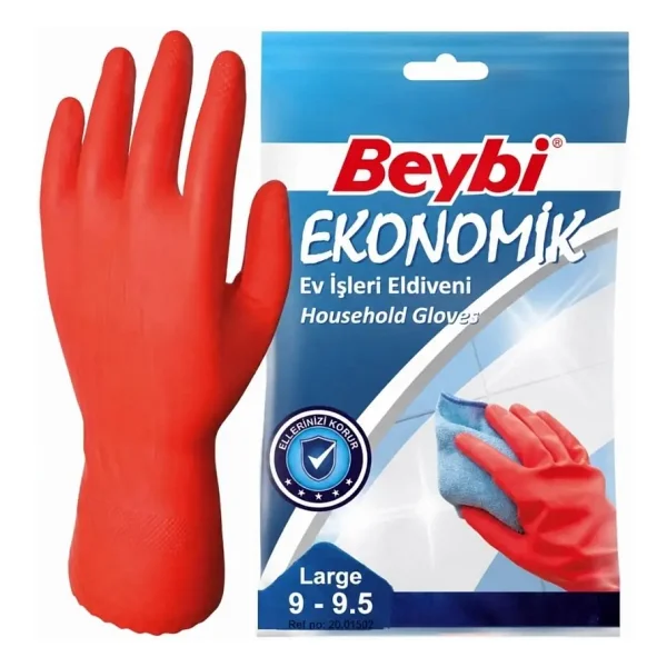 Beybi Bulaşık Eldiveni Ekonomik Large (9-9,5)