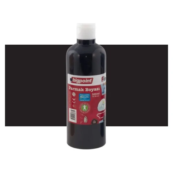 Bigpoint 500 ml Siyah Parmak Boyası