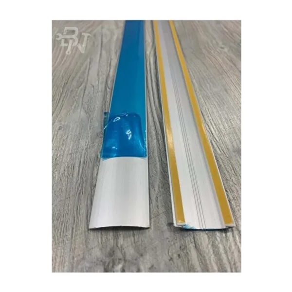 Bn Kapı Parke Kapı Altı Çıtası Eşik Çıtası Alüminyum Gri Veya Sarı Altı Yapışkanlı Kapı Eşik Profili - 95 Cm