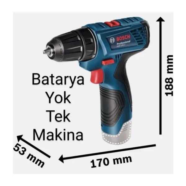 Bosch GSR 120-Li Vidalama Makinesi