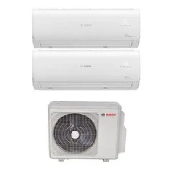 Bosch Multi Split İnverter Klima 36000 Btu 1 Dış + 2 İç Ünite 24000 + 12000 Btu Beyaz