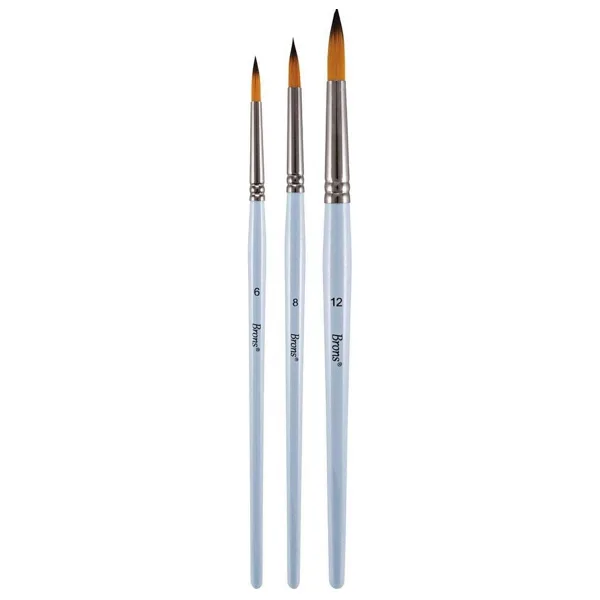 Brons Br-2206 Sentetik Firca Set 7