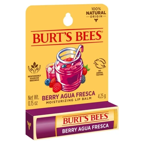 Burt's Bees Burts Bees Berry Agua Fresca Lip Balm (Renklendiricisiz) 4.25gr