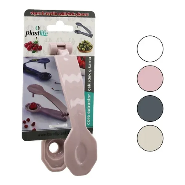 ÇEKİRDEK ÇIKARICI VİŞNE - ZEYTİN VB. RENKLİ PLASTİK (5250)