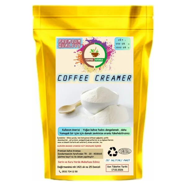 Coffee Naturelle Kahve Kreması 1 kg