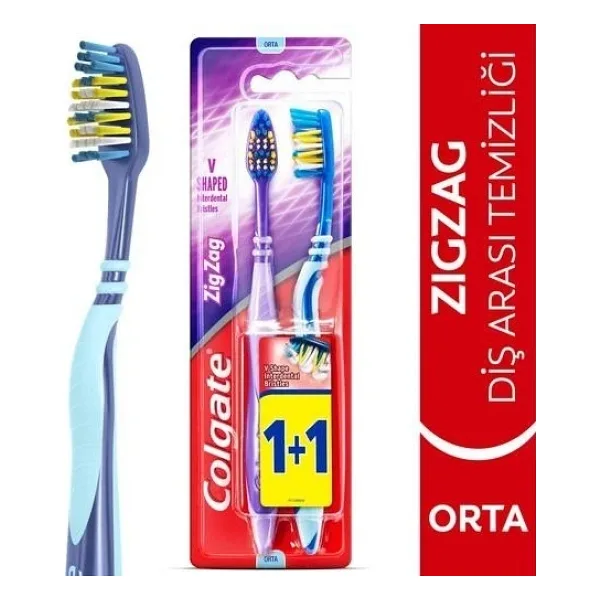 Colgate Zig Zag 2'li Diş Fırçası