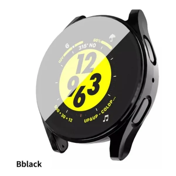 Corcishop Samsung Watch 7 40Mm Uyumlu Silikon 360 Tam Koruma Kasa Ve Ekran Koruyucu