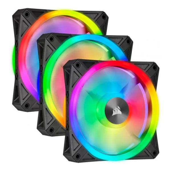Corsair iCUE QL120 RGB CO-9050104-WW 3'lü 12 cm Kasa Fanı