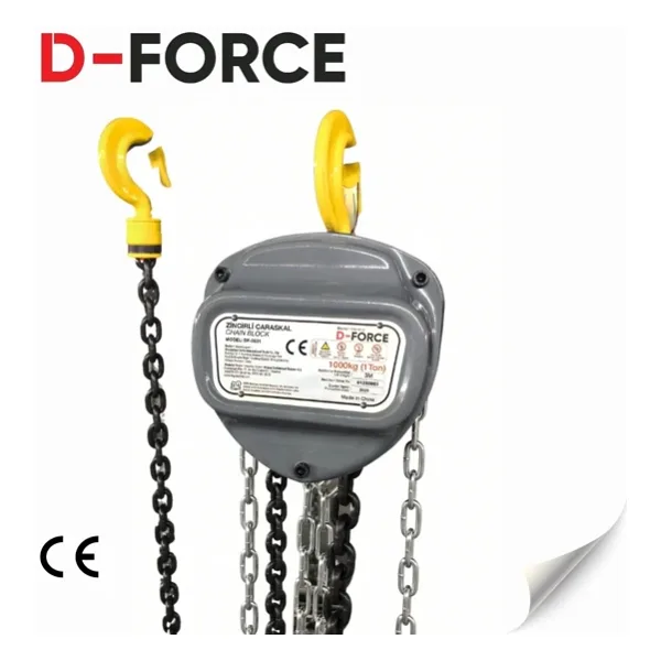 D-Force Df-0504 Zincirli Caraskal 2 Ton 5 Metre