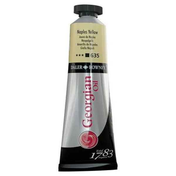 Daler-Rowney Georgian 38 ml 635 Naples Yellow Yağlı Boya