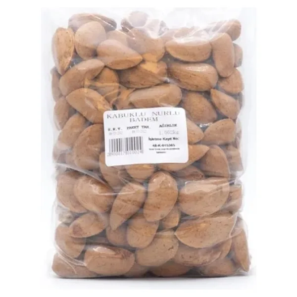 Datça Kabuklu Nurlu Badem 1000 gr