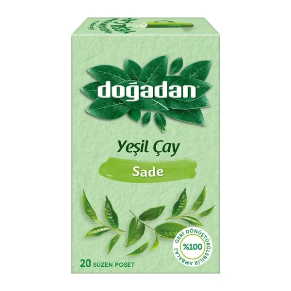 Doğadan Sade Yeşil Çay 20'li
