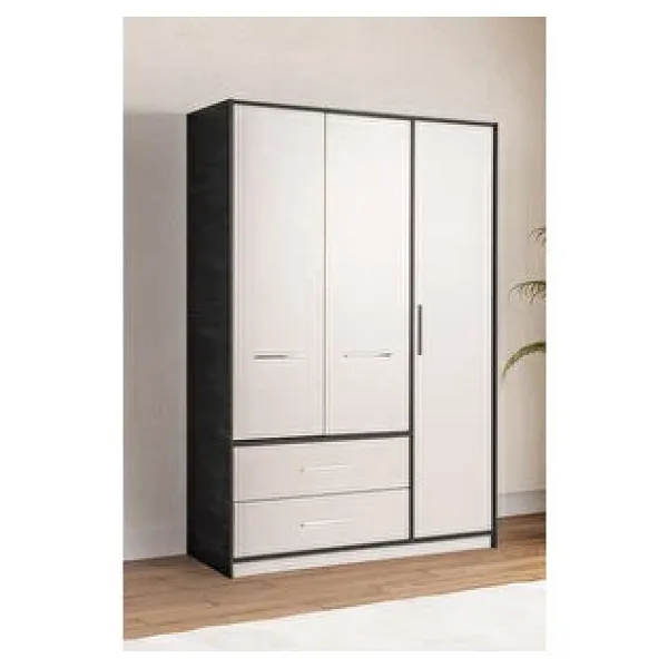 Edsy Home Ege 3 Kapaklı Dolap - Bej