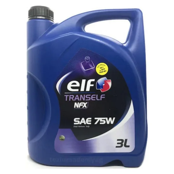 Elf Trans Nfx Sae 75W Şanzıman Yağı 3 L