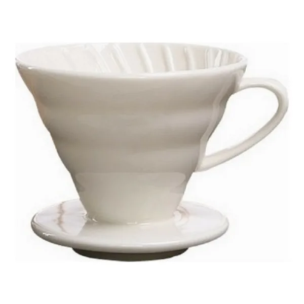 Epinox Seramik Kahve Demleyici Dripper Beyaz