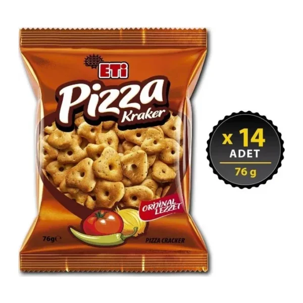 Eti Pizza 76 gr 14'lü Paket Kraker