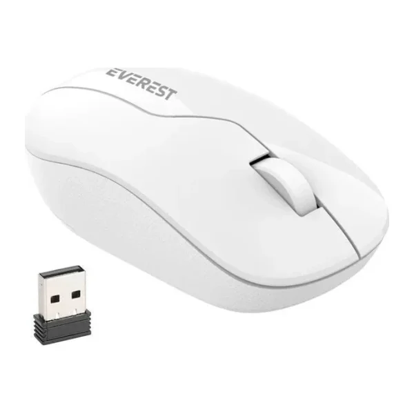 Everest SMW-973 Beyaz Optik Kablosuz Mouse