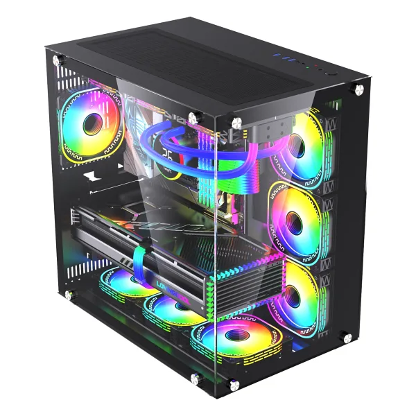 Game Master Wjcoolman Robin2 RGB Fanlı Siyah ATX Oyuncu Kasası