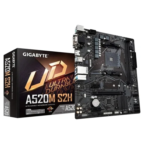 Gigabyte A520M-S2H AMD AM4 DDR4 Micro ATX Anakart