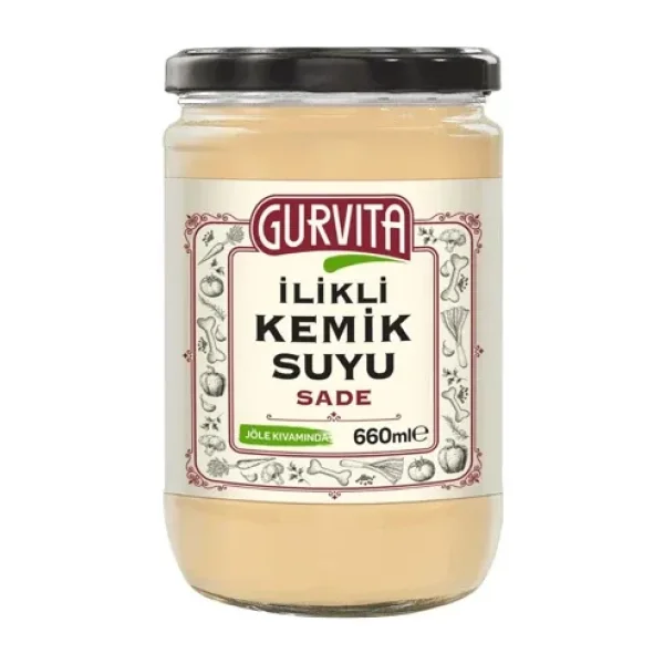 Gurvita Sade İlikli Kemik Suyu 660 ml